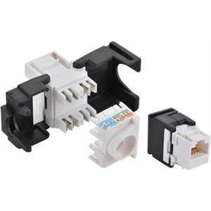 Modul Keystone RJ45 Cat.6 UTP, tool less, bijeli NK4007