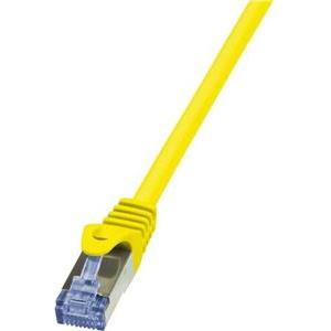 S/FTP prespojni kabel Cat.6a LSZH Cu AWG26, žuti, 2,0 m