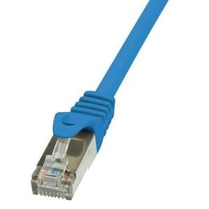 S/FTP prespojni kabel Cat.6a LSZH Cu AWG26, plavi, 10,0 m