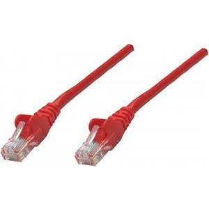 U/UTP prespojni kabel Cat.5e PVC CCA AWG26, crveni, 1,0 m