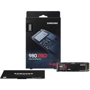 SAMSUNG 980 PRO 500GB SSD, M.2 2280, NVMe, Read/Write: 6900 / 5000 MB/s, Random Read/Write IOPS 800K/1KK, MZ-V8P500BW