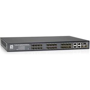 LevelOne KILBY GTL-2872 - switch - 28 ports - managed - rack-mountable