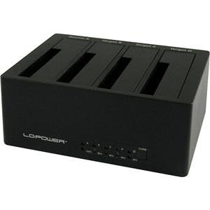 LC Power LC-DOCK-U3-4B - HDD docking station - SATA - eSATA, USB 3.0