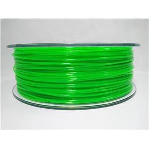 Filament for 3D, PET-G, 1.75 mm, 1 kg, green trans