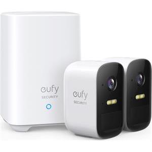 Eufy by Anker EufyCam 2C Kit set of 2 surveillance cameras and base station