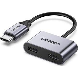 UGREEN USB-C to dual USB-C Adapter 2in1