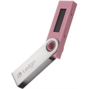Crypto hardware wallet Ledger Nano S, USB, Flamingo Pink
