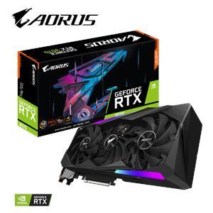 Gigabyte GeForce RTX 3070 AORUS MASTER GDDR6X 8GB/256bit, PCI-E 4.0 x16, 3xHDMI, 3xDP, MAX-COVERED COOLING, LCD Edge View, RGB Fusion 2.0, Retail 