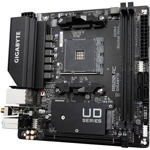 Gigabyte A520I AC - 1.0 - motherboard - mini ITX - Socket AM4 - AMD A520