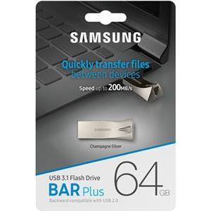 SAMSUNG BAR PLUS 64GB Champagne Silver