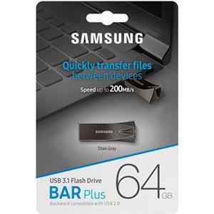 SAMSUNG BAR PLUS 64GB Titan Gray