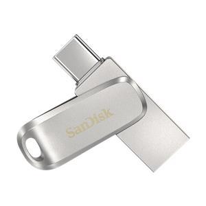 SanDisk Ultra Dual Drive Luxe USB Type-C 64GB 150MB / s USB 3.1 Gen 1, silver