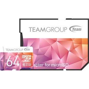 Teamgroup Color Card II 64GB MicroSDHC / SDXC UHS-I U3 90MB / s memory card