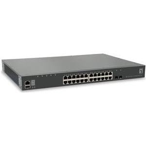 LevelOne GTL-2881 - switch - 24 ports - managed - rack-mountable