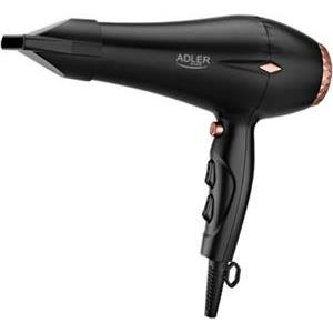 Adler hair dryer 2000 W black-gold