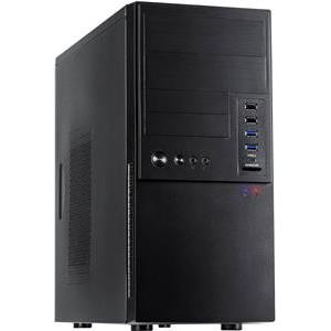 Chassis INTER-TECH IT-6865 Black Micro Tower, mATX, USB Type-C, 2xUSB3.0, 2xUSB2.0, SDXC/MMC/MS Card Reader, Audio, PSU optional