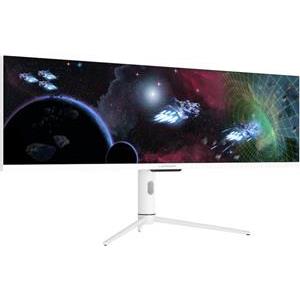 111,25cm/43,8'' (3840x1080) LC Power LC-M44-DFHD-120 Gaming 32:9 4ms 120Hz IPS DP 1xHDMI 1.4 1xHDMI 2.0 3xUSB 1xUSB-C VESA Lift Double FHD White