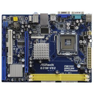 Matična ploča s775 Asrock G31M-VS2, Intel G31, Intel ICH7, M-ATX, FSB 1600 1333 1066