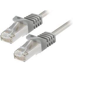 Transmedia CAT6a SFTP Patch Cable 2m grey