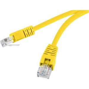 Gembird Cat6 UTP Patch cord, yellow, 0.5 m