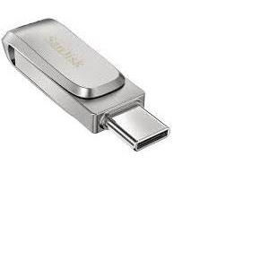 SanDisk Ultra Dual Drive Luxe USB Type-C 1TB 150MB / s USB 3.1 Gen 1, silver