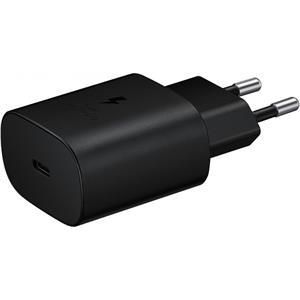 Punjač SAMSUNG TA800, 25W Fast Charge USB-C, bez kabela, crni