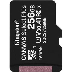 Kingston Canvas Select Plus - flash memory card - 256 GB - microSDXC UHS-I