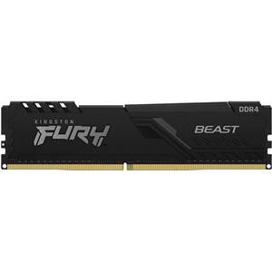 Memorija Kingston DRAM 16GB 3200MHz DDR4 CL16 DIMM FURY Beast Black, KF432C16BB/16