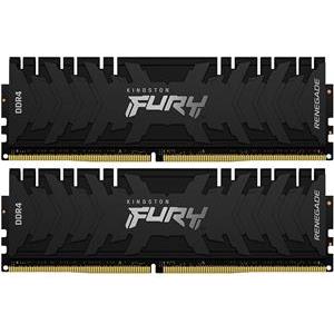 Kingston DRAM 64GB 3200MHz DDR4 CL16 DIMM (Kit of 2) FURY Renegade Black, KF432C16RBK2/64