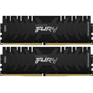 Kingston DRAM 64GB 3200MHz DDR4 CL16 DIMM (Kit of 2) FURY Renegade Black, KF432C16RBK2/64