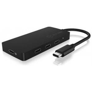 USB HUB ICY BOX IB-HUB1429-CPD, USB-C, na 3x USB-C, UBC-C PD 100W