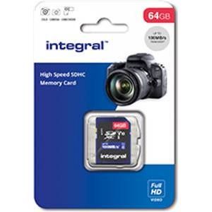 Integral 16GB High Speed SDHC / XC V10 100MB Class 10 UHS-I U1