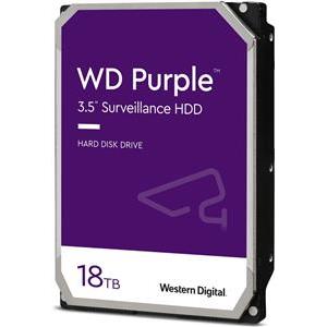 WD PURPLE 18TB SATA3, 6Gb / s, 7200, 512MB