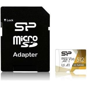 SP MEMORIJSKA KARTICA MicroSDXC/Adapter 512GB U3 Color CL10