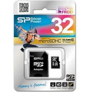 SP MEMORIJSKA KARTICA MicroSD/Adapter 32GB CL10
