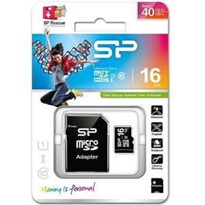 SP MEMORIJSKA KARTICA MicroSD/Adapter 16GB CL10