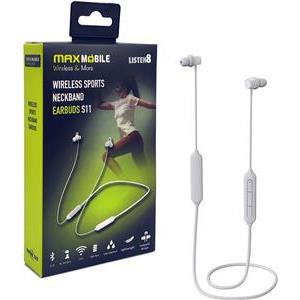 MAXMOBILE SLUŠALICE BLUETOOTH S11 STEREO bijela