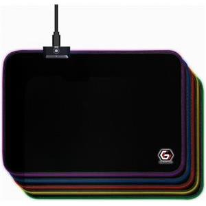 Gembird Gaming mouse pad with LED light effect, Medium-size