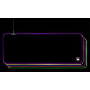 Gembird Gaming mouse pad with LED light effect, Large-size