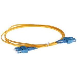 NFO Patch cord, SC UPC-SC UPC, Singlemode 9 125, G.657A2, Duplex, 10m