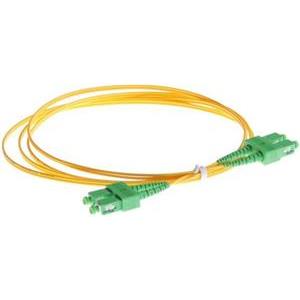 NFO Patch cord, SC APC-SC APC, Singlemode 9 125, G.657A2, Duplex, 2m