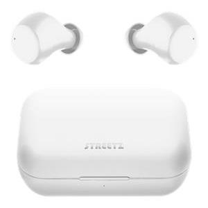 Slušalice STREETZ TWS-111, mikrofon, Bluetooth 5.0, TWS, bijele