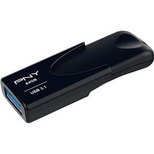 USB stick PNY Attaché 4, 64GB, USB3.1, crni