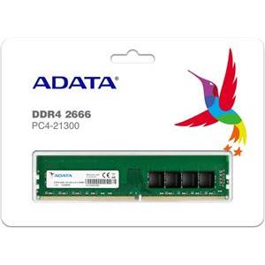 Memorija ADATA Premier Series - DDR4 - module - 16 GB - DIMM 288-pin - 2666 MHz / PC4-21300, AD4U266616G19-SGN