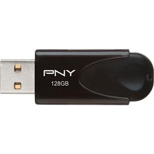 USB stick PNY Attaché 4, 128GB, USB2.0, crni