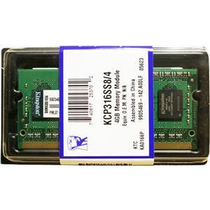 Memorija za prijenosno računalo Kingston 4 GB SO-DIMM DDR3 1600 MHz, KCP316SS8/4