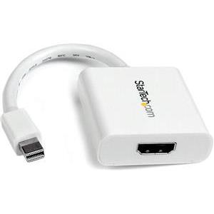 StarTech.com Mini DisplayPort® to HDMI® Video Adapter Converter 1920x1200 - White Mini DP to HDMI Adapter M/F (MDP2HDW) - video adapter - DisplayPort / HDMI - 17 cm