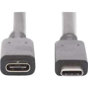 DIGITUS USB-C extension cable - USB-C to USB-C - 70 cm