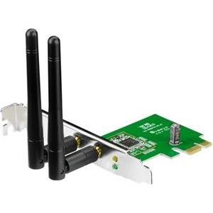 ASUS PCE-N15 Wireless LAN PCI-Express-Adapter 802.11 b/g/n mit 300 Mbit/s