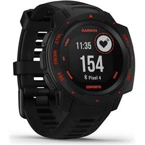 Sportski sat GARMIN Instinct Esports Edition, GPS, HR, pametne obavijesti, black lava